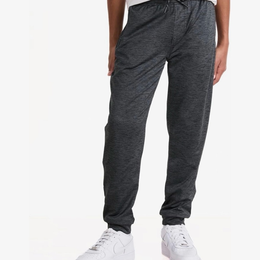 Vineyard Vines Boys Heather Gray Performance Drawstring Joggers